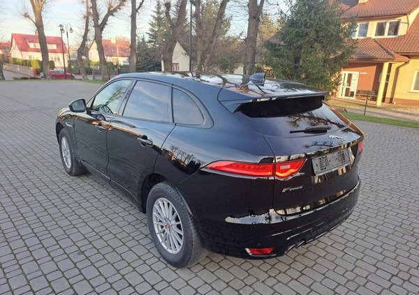 Jaguar F-Pace cena 84900 przebieg: 198600, rok produkcji 2016 z Jarosław małe 92